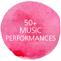50+ music performances
