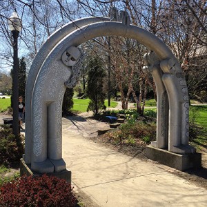 Heights Arts public art coventry arch bike tour