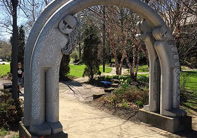 Heights Arts public art coventry arch