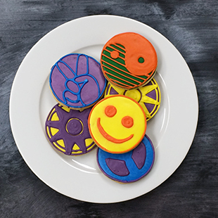 Heights Arts cookies at Luna