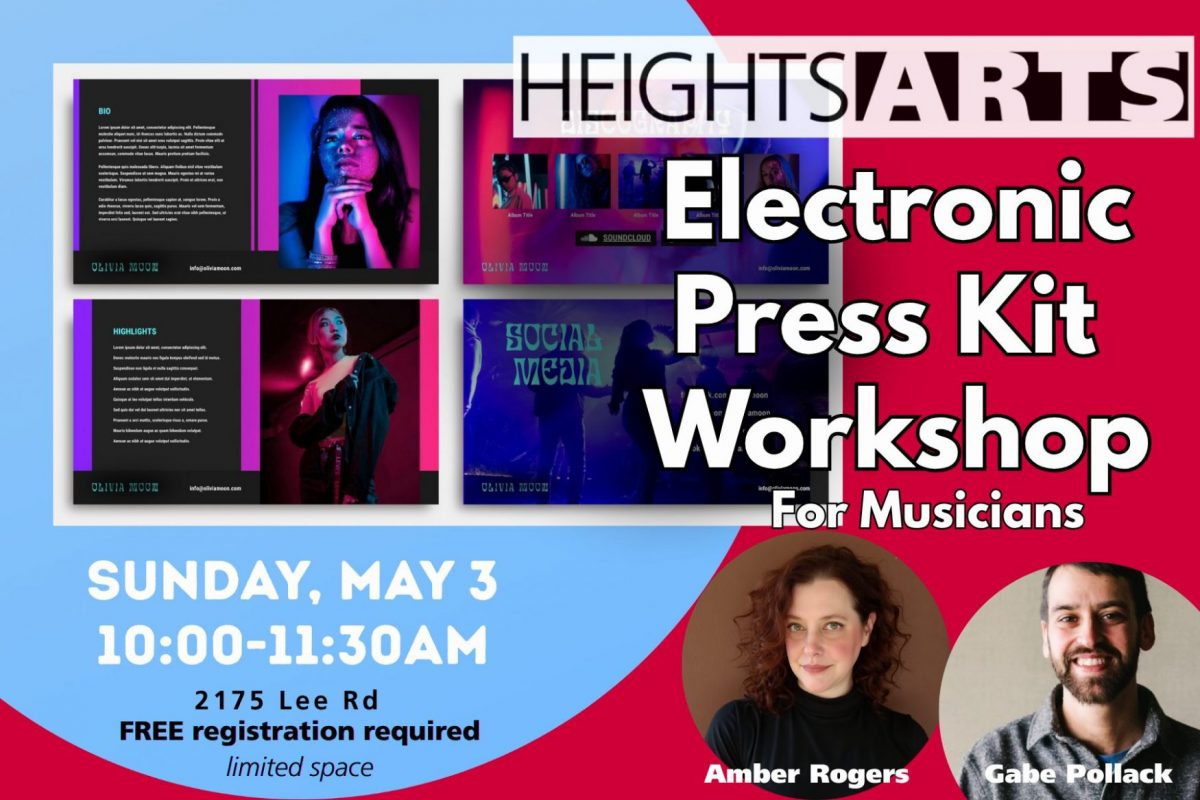 An image representing Electronic Press Kit Workshop for Musicians
