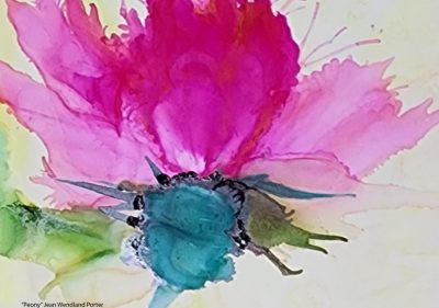 Peony art
