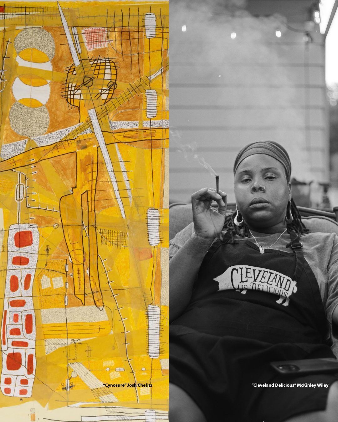 An image representing Reception Opening: Consider Fires, Spotlight: Josh Chefitz